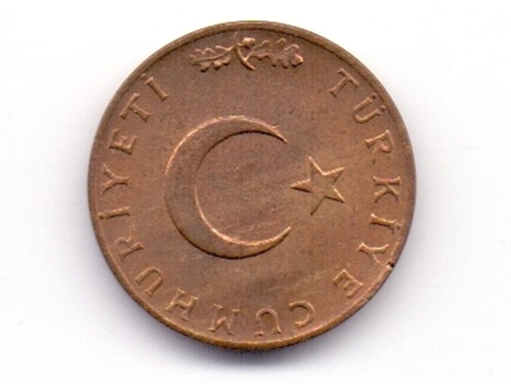 10 kurus 1968 Obverse