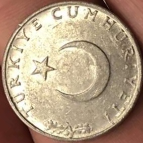 10 kurus 1977 Obverse
