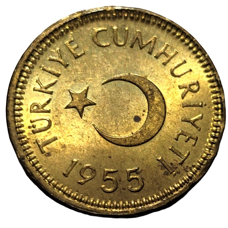 10 kurus 1955 Reverse