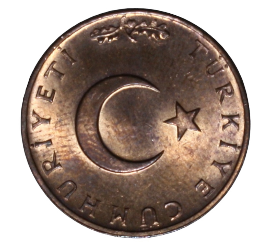 10 kurus 1972 Reverse