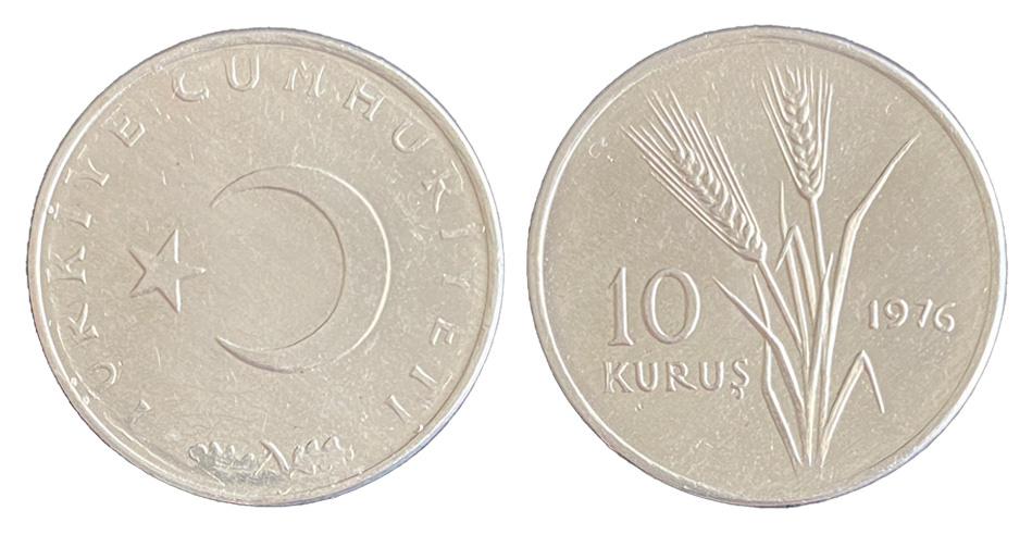 10 kurus 1976