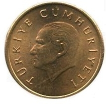 1000 Lira 1996 Obverse