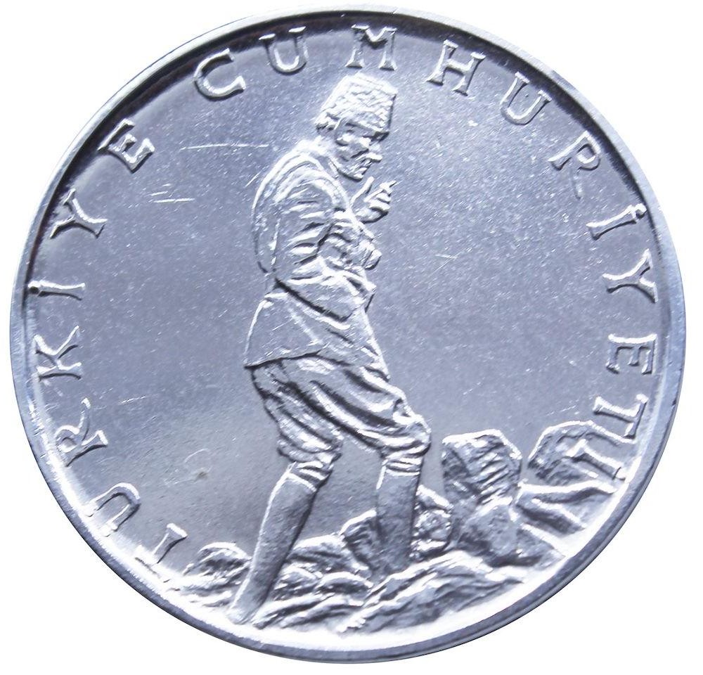 2 1/2 Lira 1960 Reverse