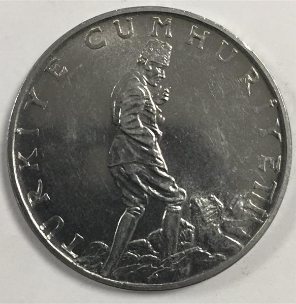 2 1/2 Lira 1967 Reverse