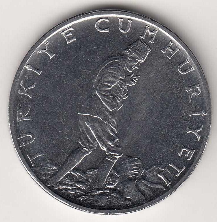 2 1/2 Lira 1978 Reverse