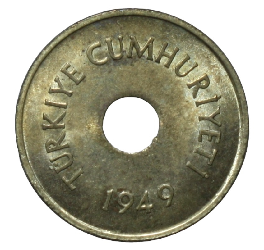 2 1/2 kurus 1949 Reverse