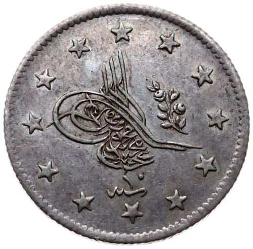 2 kurus 1255/10 Obverse