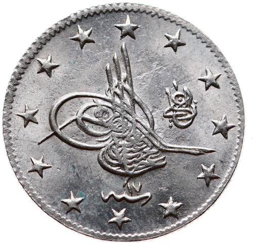 2 kurus 1293/17 Obverse