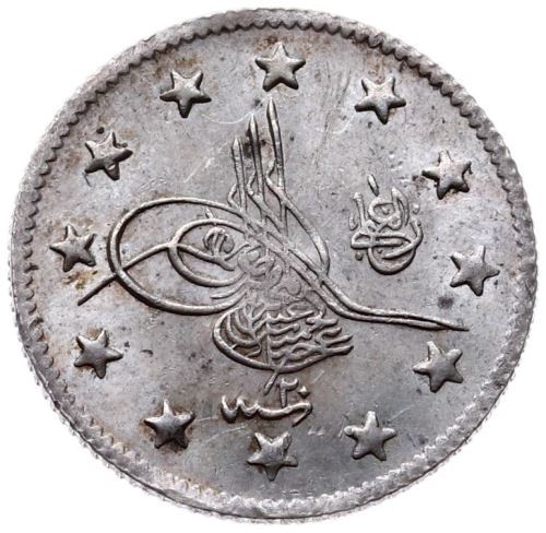 2 kurus 1293/20 Obverse