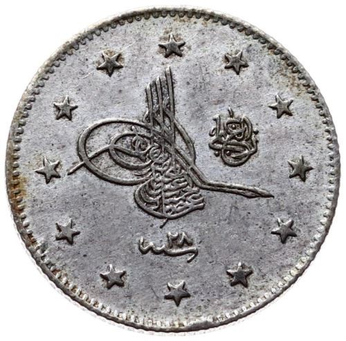 2 kurus 1293/28 Obverse