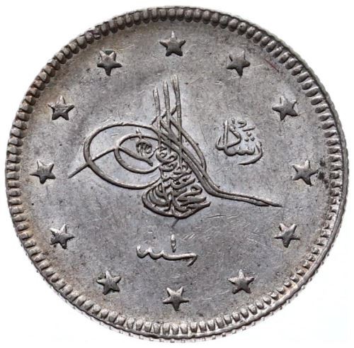 2 kurus 1327/1 Obverse