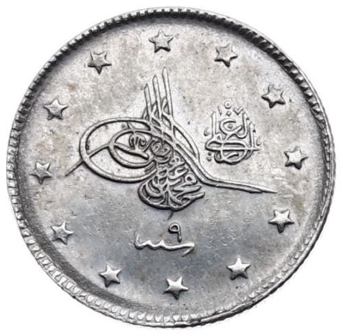 2 kurus 1327/9 Obverse