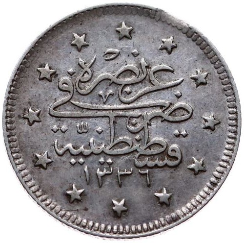 2 kurus 1336/2 Reverse