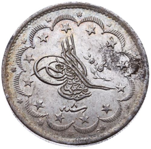 20 kurus 1255/8 Obverse