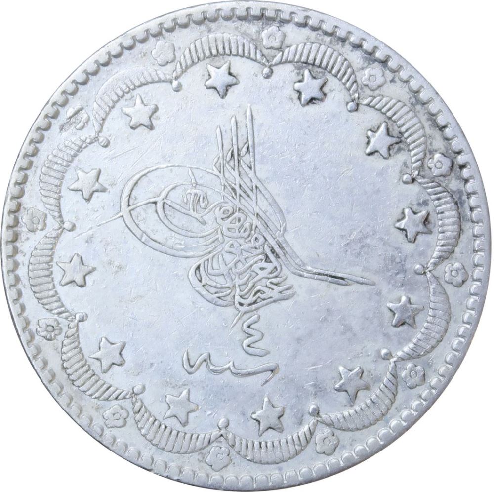 20 kurus 1277/4 Obverse