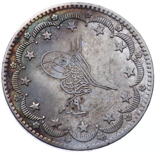 20 kurus 1277/9 Obverse