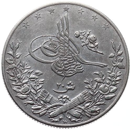 20 kurus 1293/29 Obverse