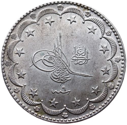 20 kurus 1327/9 Obverse