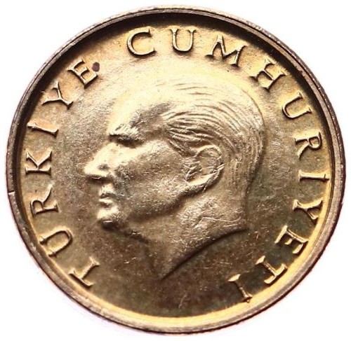 25 thousands of Lira 2001 Reverse