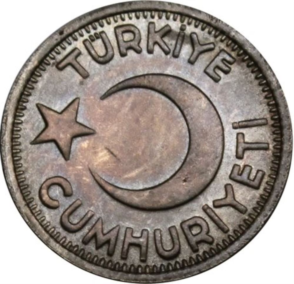 25 kurus 1946 Obverse