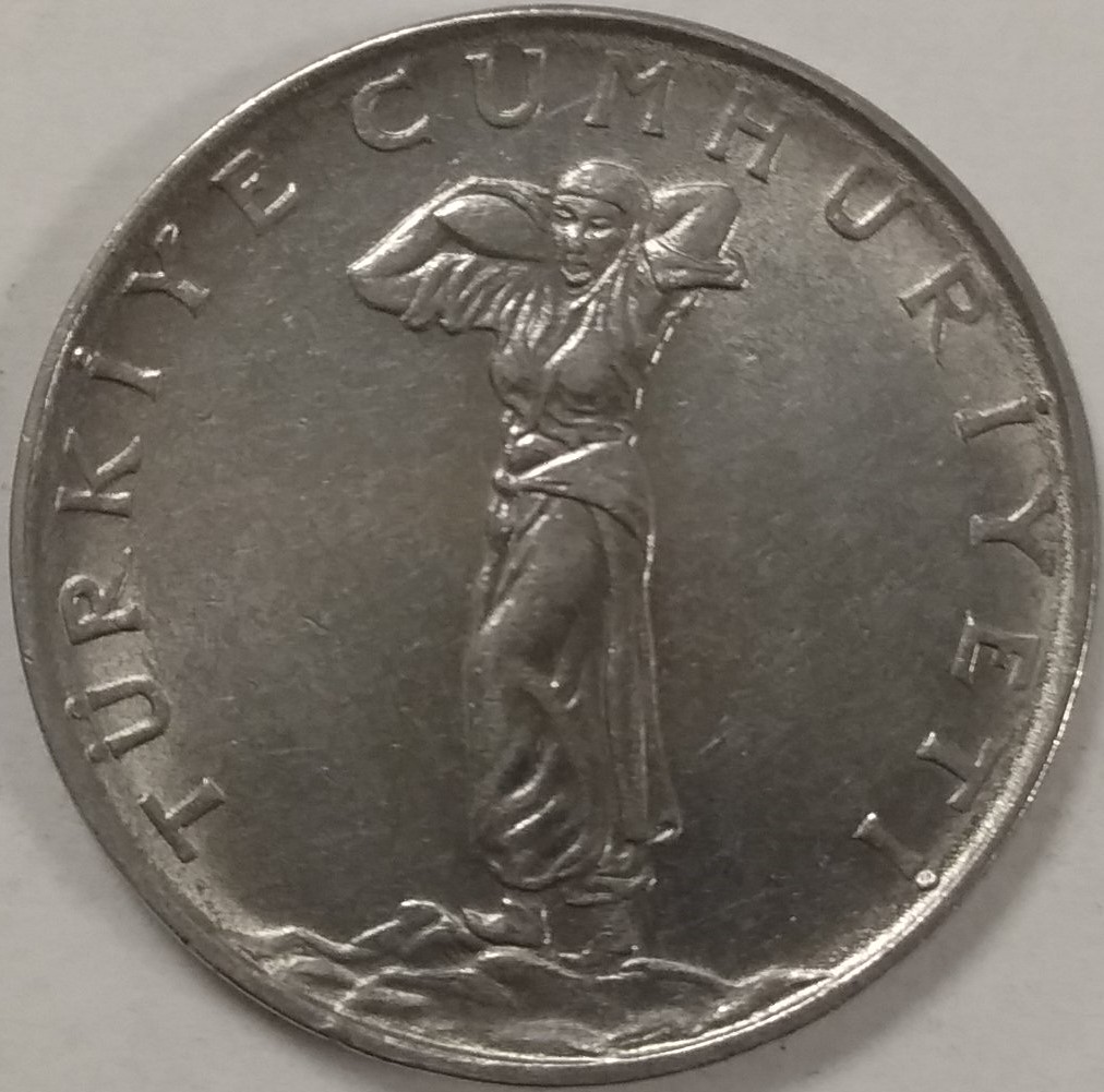 25 kurus 1967 Obverse