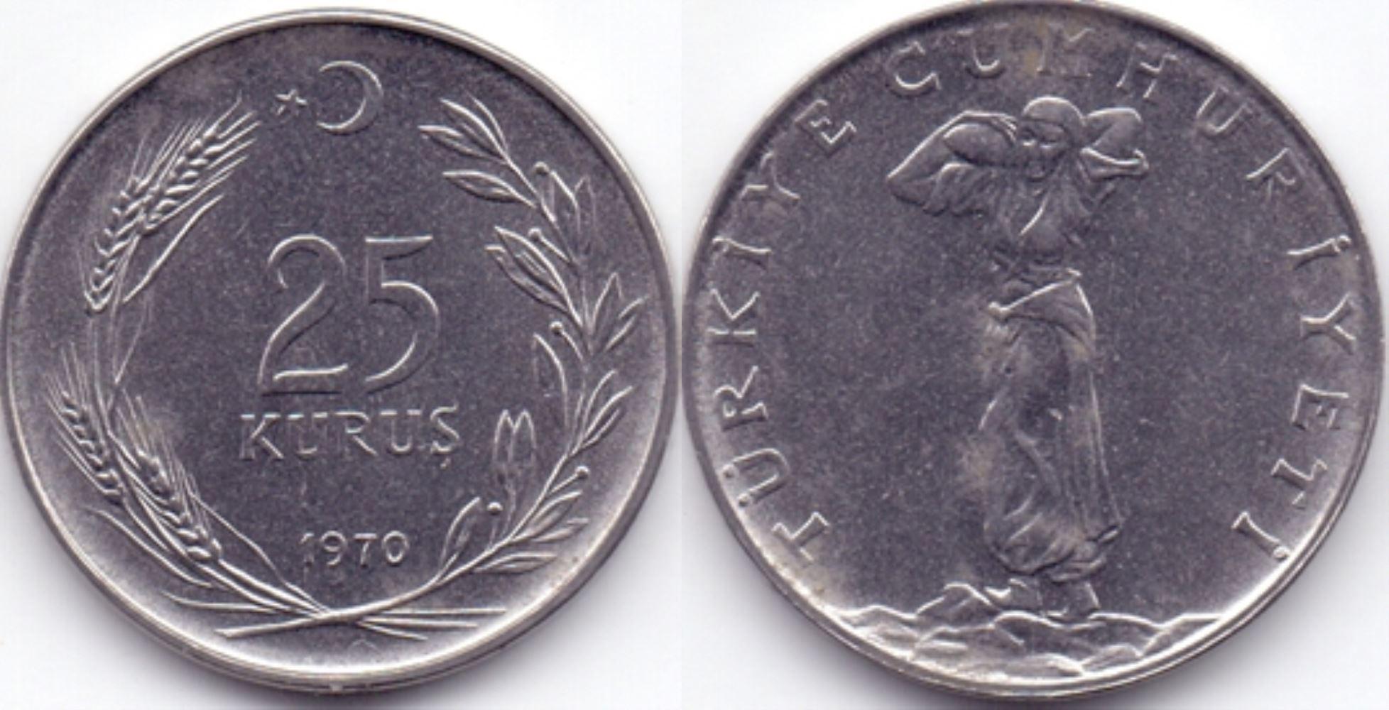 25 kurus 1970