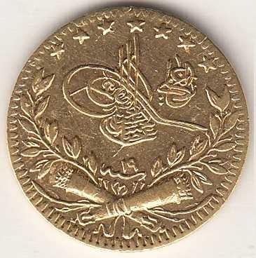 25 kurus Meskyuk 1293/19 Obverse