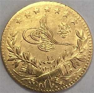 25 kurus Meskyuk 1293/20 Obverse