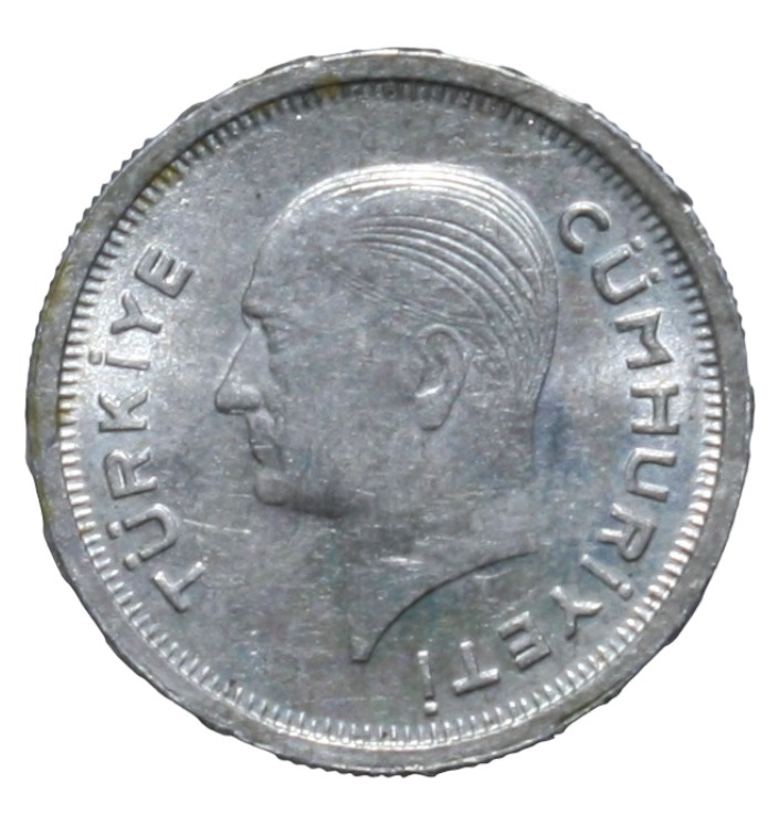 25 kurus 1936 Reverse