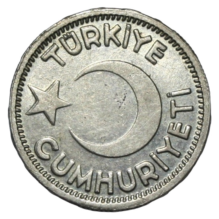 25 kurus 1945 Reverse