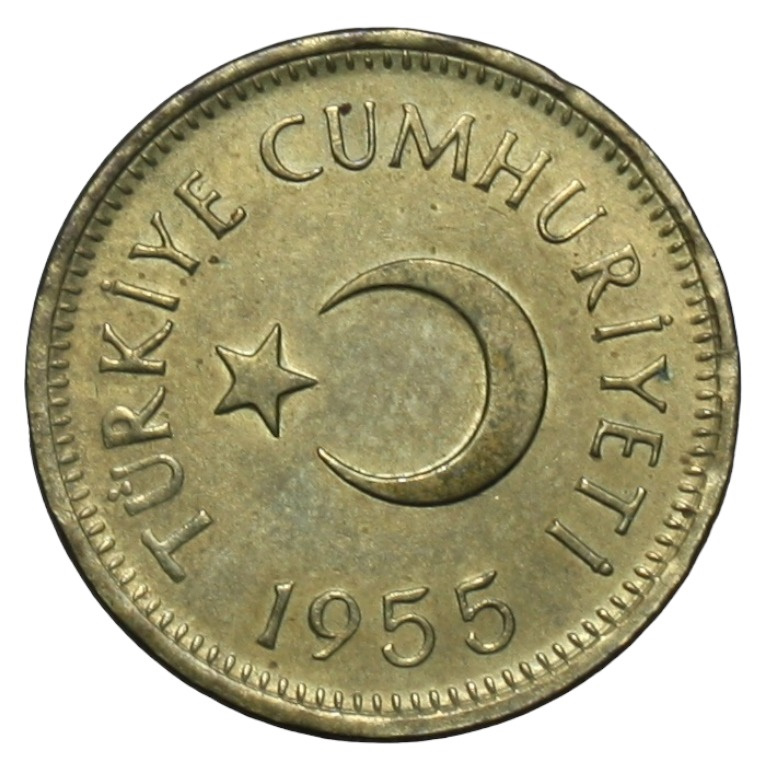 25 kurus 1955 Reverse
