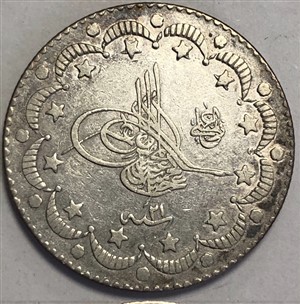 5 kurus 1293/21 Obverse