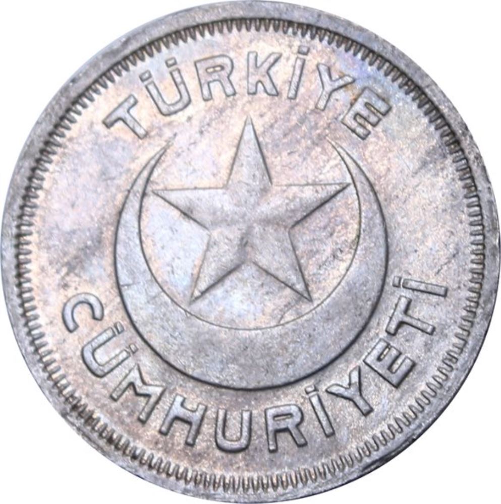 5 kurus 1936 Obverse