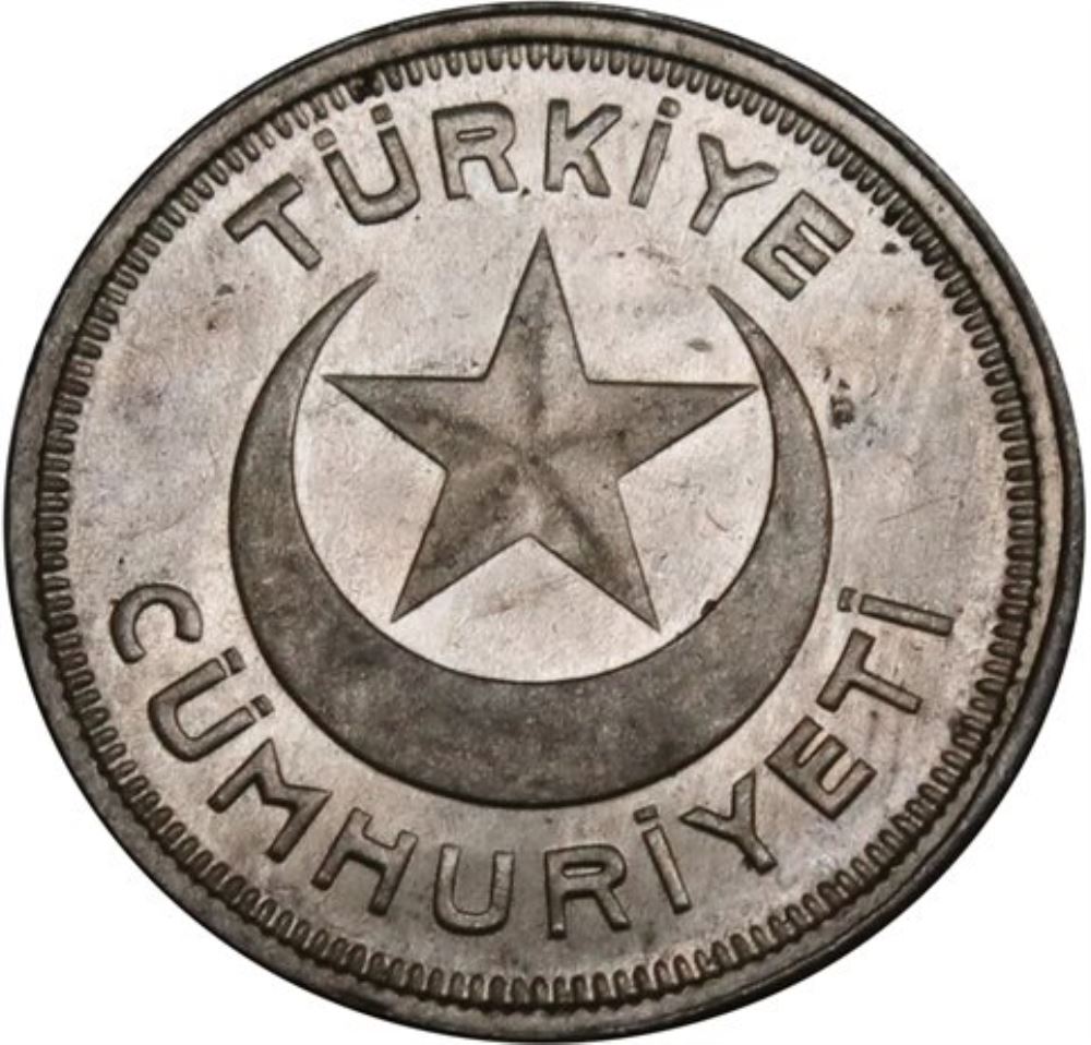 5 kurus 1943 Obverse