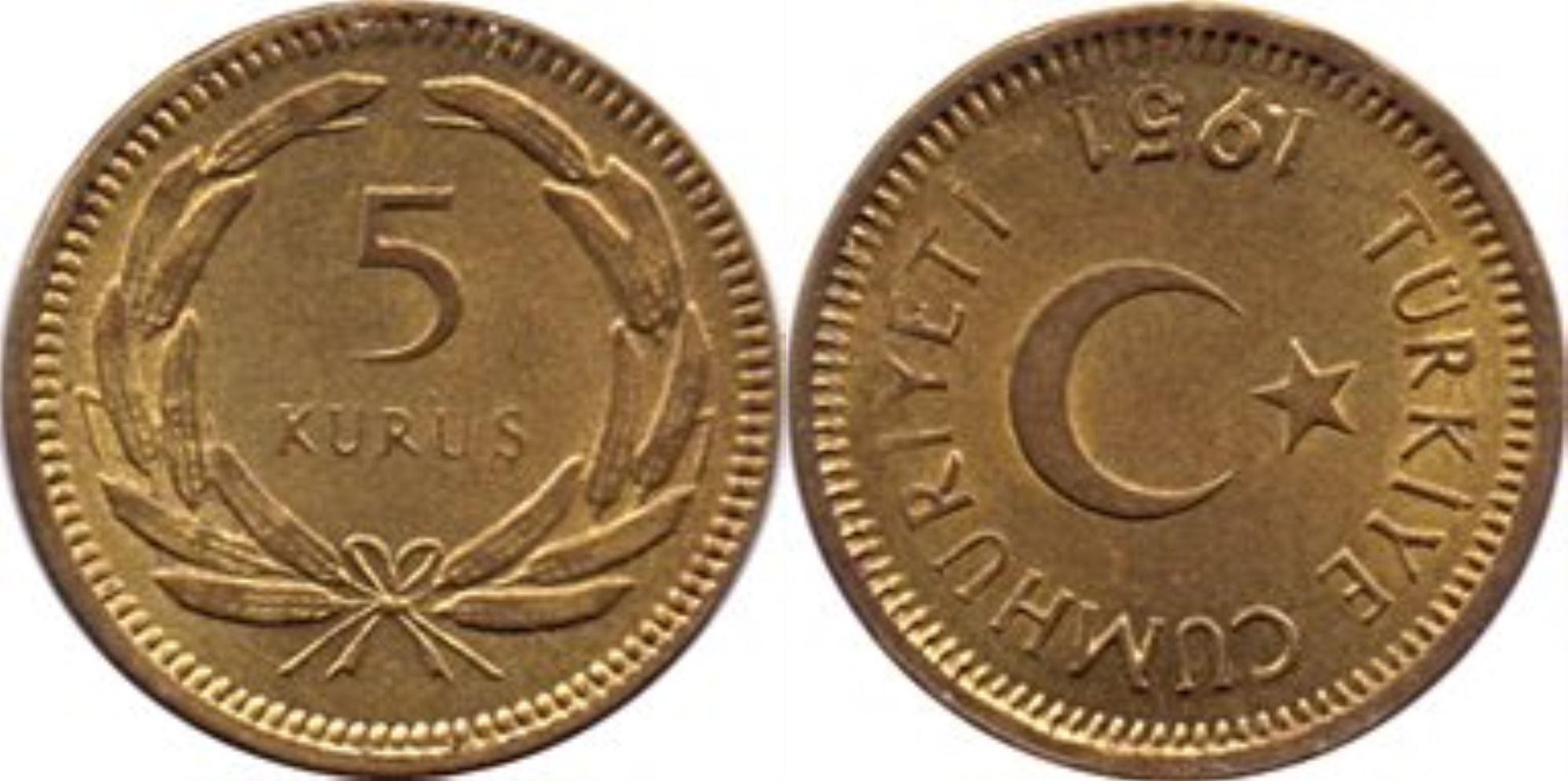 5 kurus 1951