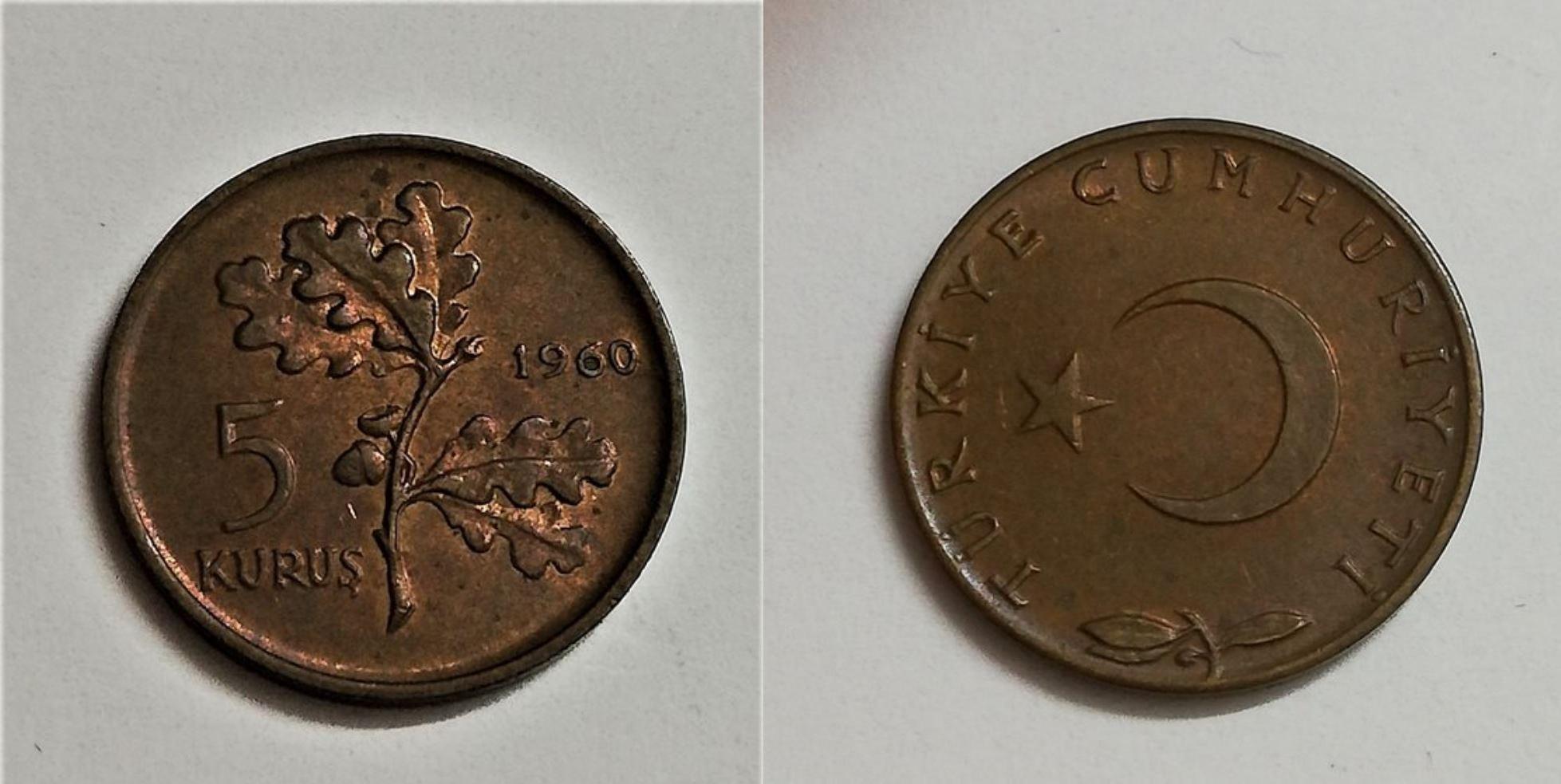 5 kurus 1960