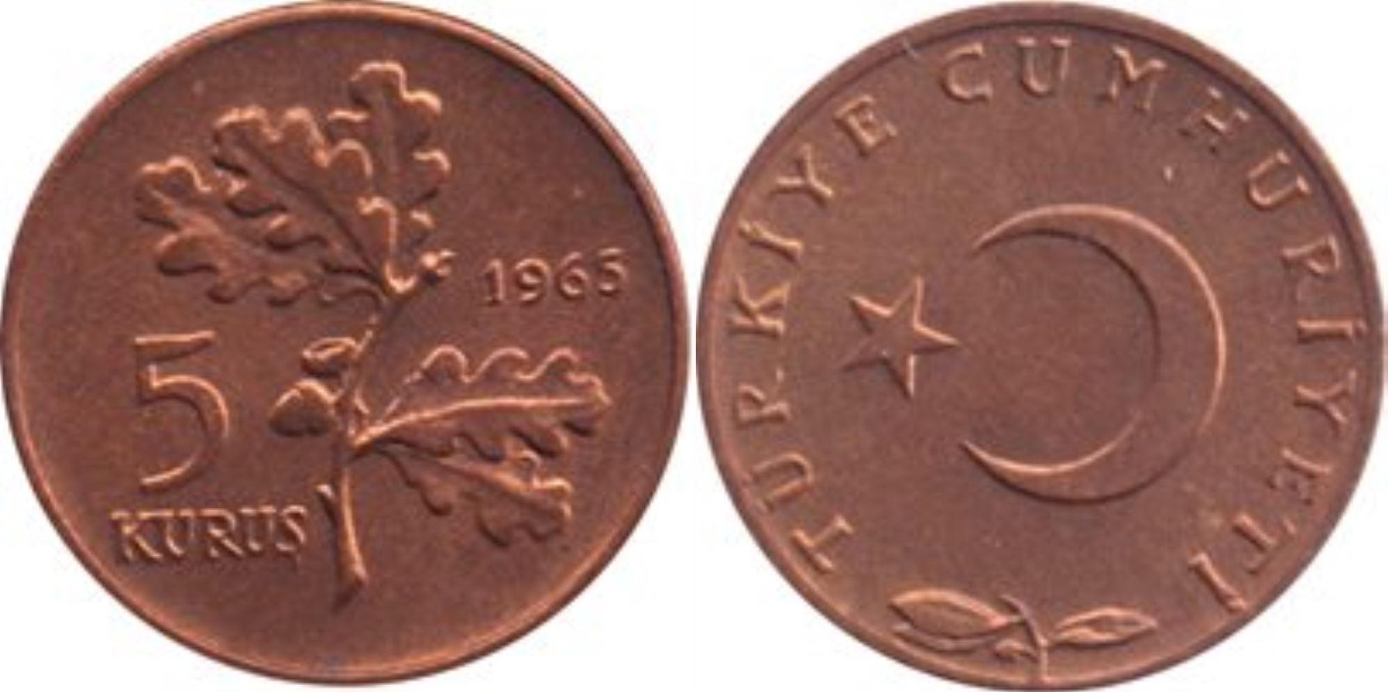 5 kurus 1965