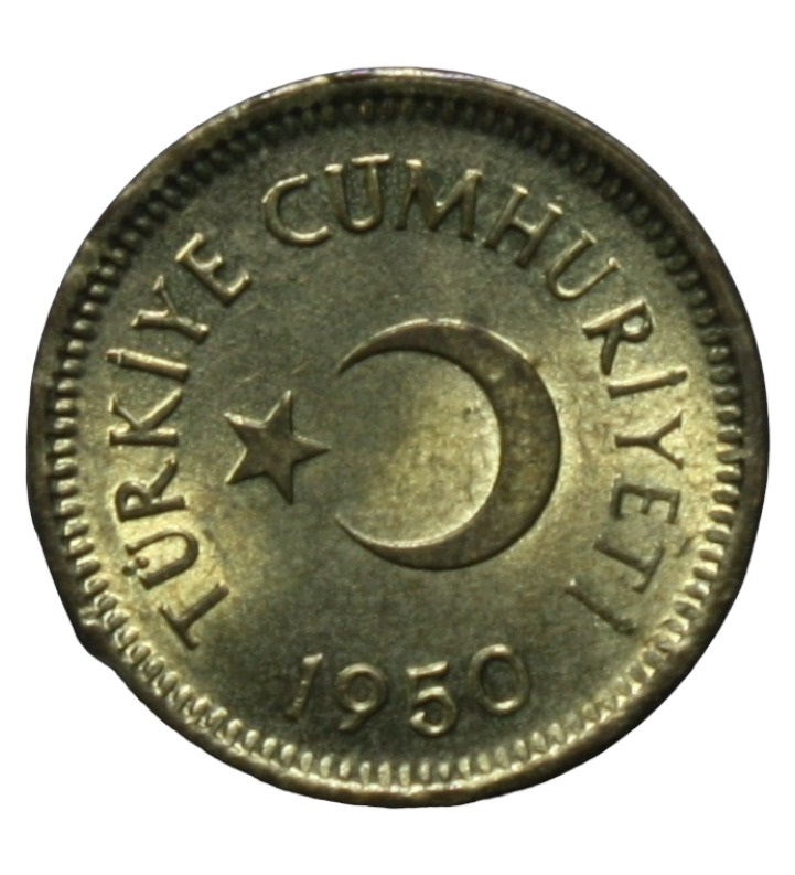 5 kurus 1950 Reverse