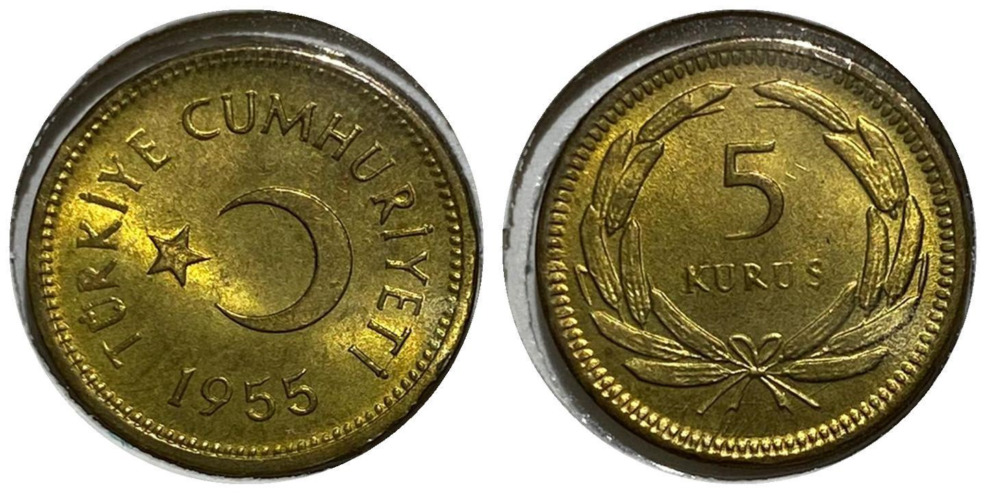 5 kurus 1955