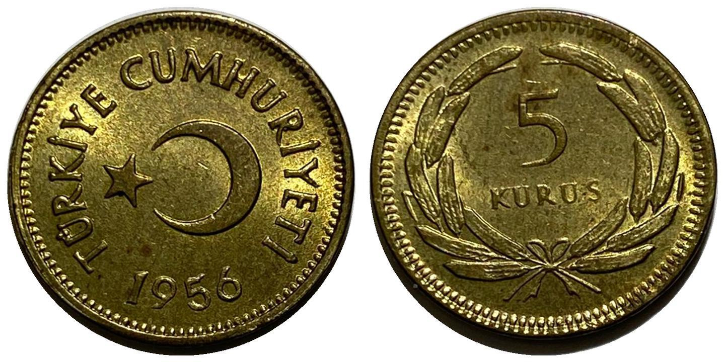 5 kurus 1956