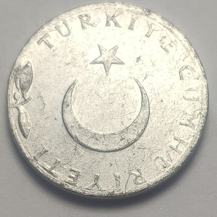 5 kurus 1976 Obverse