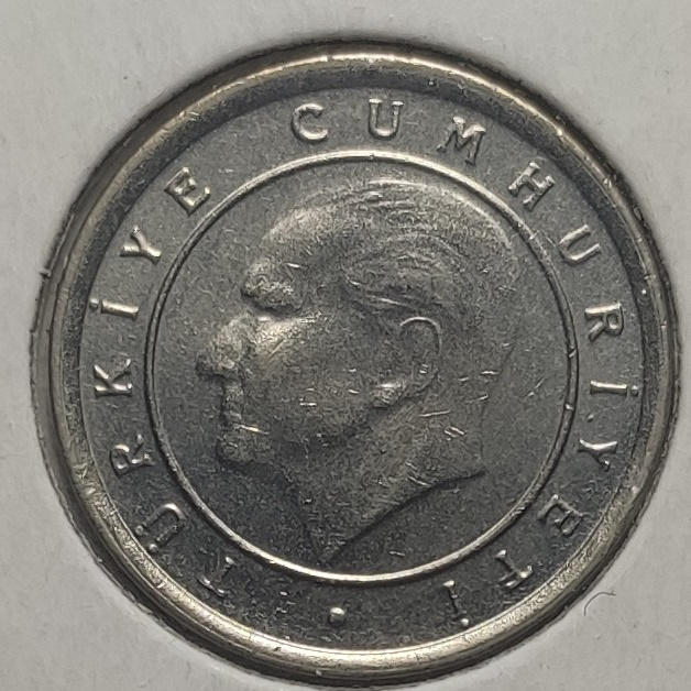 5 new kurus 2005 Obverse