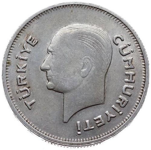 50 kurus 1935 Reverse