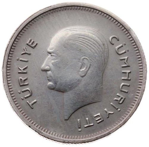 50 kurus 1936 Reverse
