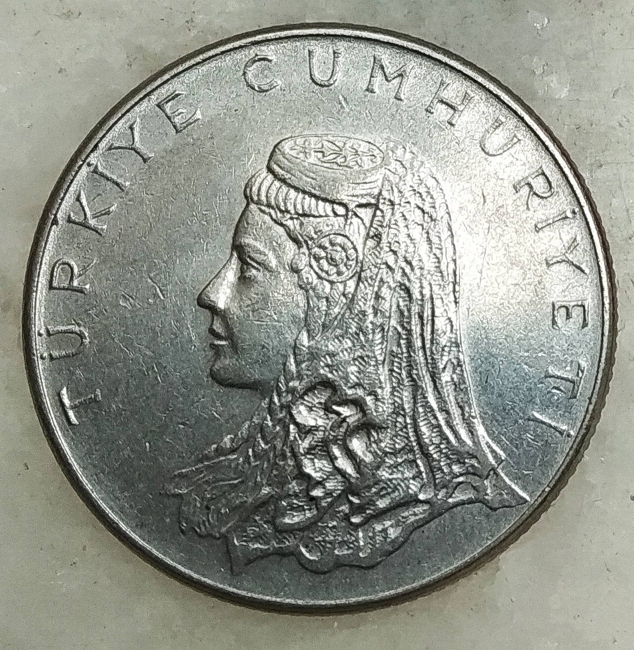 50 kurus 1977 Reverse