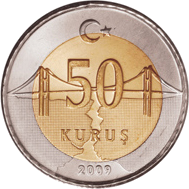 50 kurus 2009 Reverse