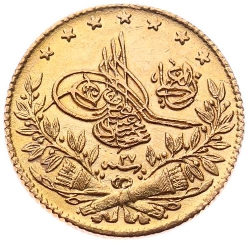 50 kurus Meskyuk 1293/27 Obverse