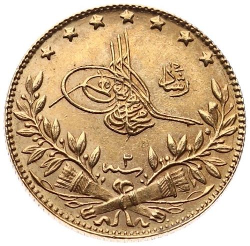 50 kurus Meskyuk 1327/2 Obverse