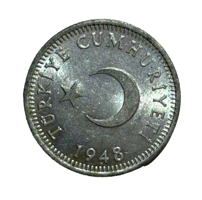 50 kurus 1948 Reverse