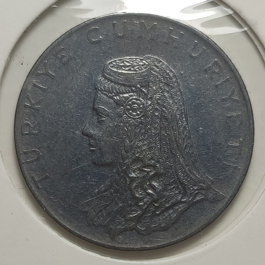 50 kurus 1971 Obverse